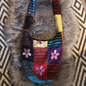 Cute Colorful Hippie Shoulder Bag